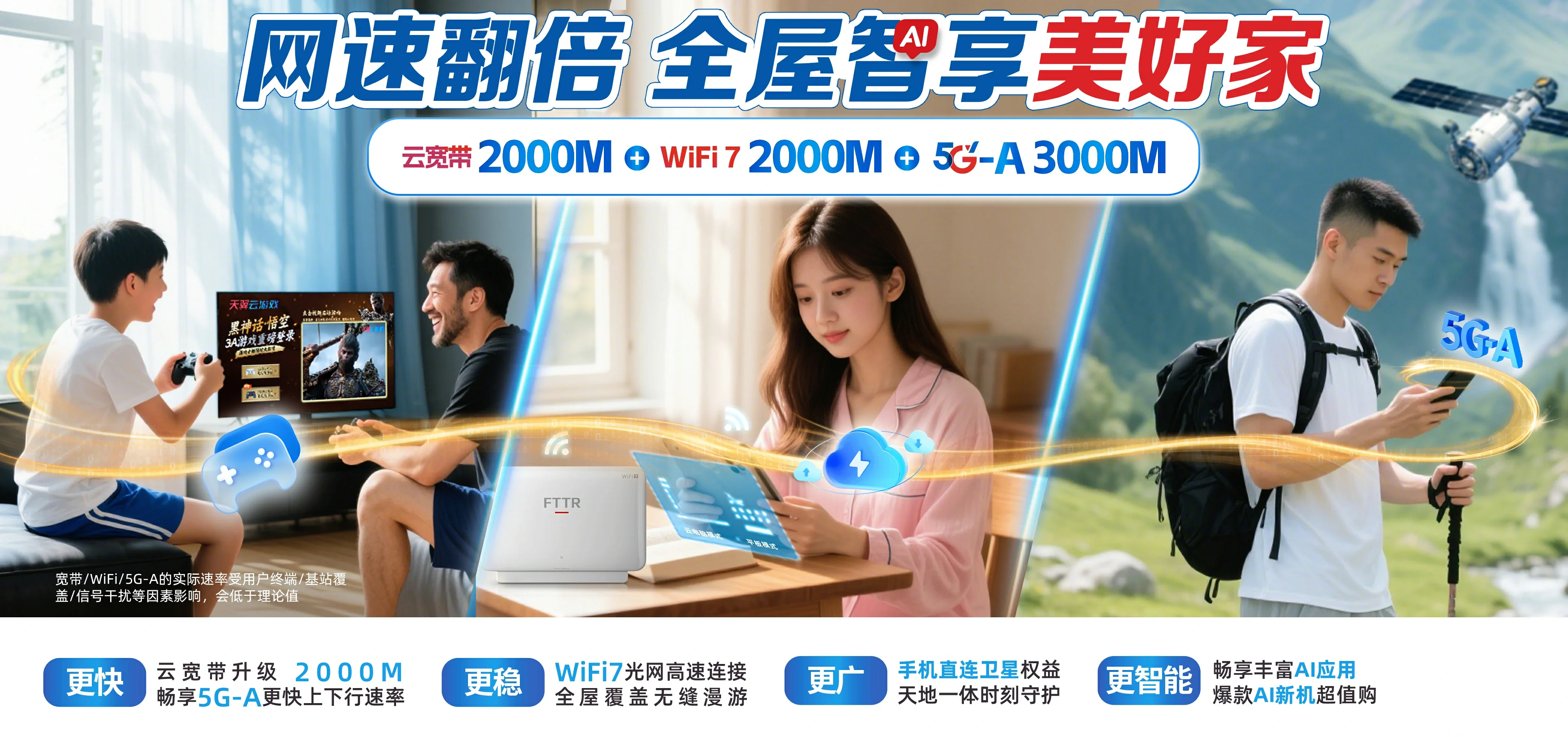 中国电信 思茅电信宽带 宽带套餐